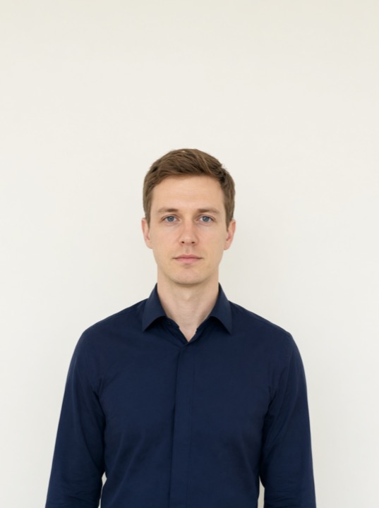 shoot with space above the head and both shoulders fully visible